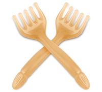 2Pcs Head Massager Five Claw Handheld Comb Resin Relax Massage Tool Portable Manual Relaxation Scalp Tool for Father's Day Mother's Day Gifts Soothing Head Neck Lymph Massage (Amber)