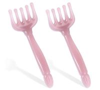 2pcs Head Massager Head Scratcher Massager Scalp Handheld Comb Portable Resin Relax Massage Tool Gua Sha Five Claw Manual Relaxation Tool for Mother's Day Father's Day Soothing Head Neck Acupoint Trea