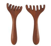 2PCS Head Massager Scalp Wooden Massage Comb, Portable Head Scratcher Massager Relaxation, Heads Meridians Massager Combs Tool for Hair Care,Gifts for her,Christmas Gifts for her,Birthday Gifts