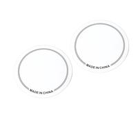 2PCS Head Patch PET Wear Drumhead Patch Protector for Practice Performance Single Pedal White Usic Recording, etc. Percussion Patch PadDrumhead Protector Head Patch Skin (Single Pedal White)