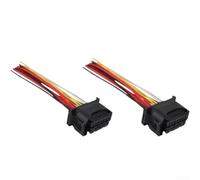 2PCS Headlight Cable Connector Repair Kit for BMW 5 Series 6 Series and 7 Series Vehicles Part Number 6925638DX Direct Replacement of Broken Headlight Connectors