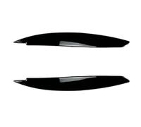 2pcs Headlight Eyelids Eyebrows Fit For BMW 1 Series E81 E82 E87 E88 2008-2013,Protection Car Front Headlight Eyebrow Eyelid Cover Trim Parts