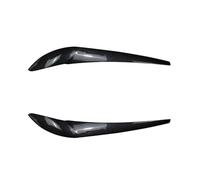 2pcs Headlight Eyelids Eyebrows Fit For BMW X3 xDrive 28i 2011-,Protection Car Front Headlight Eyebrow Eyelid Cover Trim Parts,B-Carbon Fiber Style