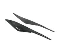 2pcs Headlight Eyelids Eyebrows Fit For Mondeo wins MK4 Protection Car Front Headlight Eyebrow Eyelid Cover Trim Parts