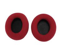 2PCS Headset Pads Replacement Ear Cushions, Memory Foam Ear Cover for Focal Listen Wireless Headphone, Soft Sponge Ear Pads with Reinforced Stitching, Comfortable and Durable for L (Red)