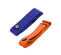 2PCS Heart Rate Belt Chest Strap for Coospo Polar Wahoo Mount Heart Rate Sensor Monitor Elastic Soft Strap Band A