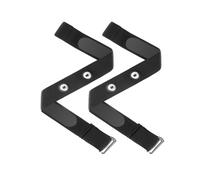 2PCS Heart Rate Monitor Chest Straps,70-110CM Adjustable Heart Rate Monitor Chest Replacement Strap,HR Sensor Belt for Garmin, Wahoo, Polar H10 H9 H7, Coospo, Magene, Bryton, Livlov(Black)