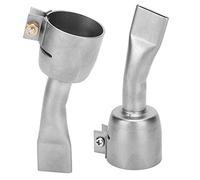 2Pcs Heat Gun Nozzle, Hot Air Gun Welding Nozzle for PVC Plastic Sheet, Welding Nozzle Soldering Accessories