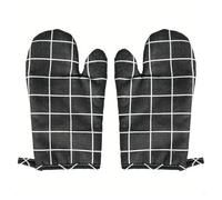 2pcs Heat-insulating Gloves Anti-scald Microwave High Temperature Resistant Kitchen Baking Oven