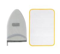 2Pcs Heat Resistant Ironing Board Kit, Waterproof Anti Steam Glove Mitt Ironing Mat and Cloth of Avoid Damage,Home Ironing Machine Accessories for Clothes