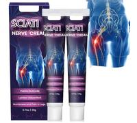 2pcs Heat Sci/Atic Nerve Pai/N Rel/Ief Cre/Am,Refreshing and Not Greasy Formual,Caps/Aicin Cream for Nerve Pain,Moisturizing and Hydrating Body Skin,Magne/Sium Cream for Nerve P/Ain,Fas Acting