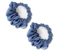 2PCS Heatless Hair Curler,Heatless Curls Overnight,Hair Curlers to Sleep in,Soft Sleepyties for Hair,Lazy Scrunchie Rollers Hairdresser Tools,no Heat Curls for Long Hair，Curling Scrunchie(BLUE）