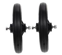 2pcs Heavy Du Office Chair Wheels Replacement Casters for Fur & Wheelchairs Smooth Glide Front Wheels Ideal for Home & Office Use