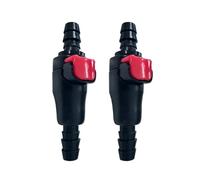 2pcs Heavy-Duty ABS Connectors With Silicone Seals For Outdoor Hiking/Cycling Leakproof Flexible Water Bladder Connector