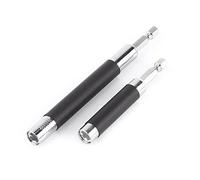 2pcs Heavy Duty Bit Holder Extendable 1/4 Inch Hex Shank Socket Adapter for Electric Screwdrivers Hand Tools Professional Use