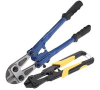 2pcs Heavy Duty Bolt and Wire Cutter 8 Inch 14 Inch Steel Manual