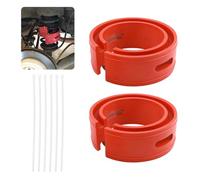 2PCS Heavy Duty Coil Spring Spacers B Type,Universal Rear Coil Springs Spacer for Enhancing Spring Rate with 1.45''-1.65" Spacing,Professional Automotive Rear Springs Booster