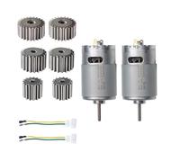 2PCS Heavy Duty Electric Drive Motor For Toy Ride On Car 24V High Torquely Outdoor Play Vehicle Replacement Component Shockproof Motor For Outdoor Toy