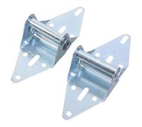 2Pcs Heavy Duty Garage Door Hinges Replacement Flap Track Hinge Hardware Parts Enduring Bracket for Residential/Light Commercial