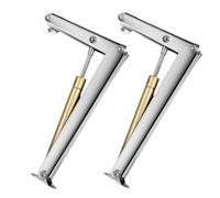 2Pcs Heavy Duty Gas Springs 3KG-20KG Gas Struts Soft Close Lid Support Hinges Automatic Slow Lowering Safe Pneumatic Lid Lifters(20KG 200N)