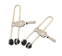 2pcs Heavy Duty Lever Action Grid Clamp Tile Mounting Clips Suspended Ceiling Tools Reliable Support For Ceiling Tiles