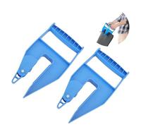 2Pcs Heavy Duty Mat Grip Handler, Secure Grip Sturdy Plastic Easy to Use Ergonomic Design Mat Mover Tool for Tack Room Barn
