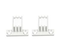2Pcs Heavy Duty Metal Sewing Machine Feed Dog Teeth Needle Plate