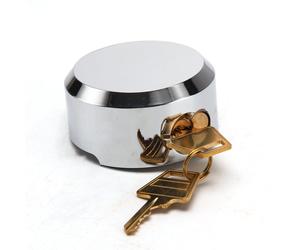 2PCS Heavy Duty Round Concealed Padlock Shutter Gate Door Van Replacement Lock