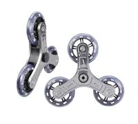 2pcs Heavy Duty Stair Climbing Wheel Replacement Upgrades Smooth & Quiet for Portable Grocery Cart & Luggage Triangular Structure