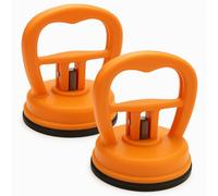2PCS Heavy Duty Suction Cups, Extra Strong for Safely Lifting Glass Panels, Screens, and LCD Displays - Professional Grade Vacuum Seal Design