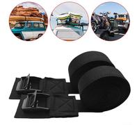 2pcs Heavy Duty Tie Down Straps for Canoes High Strength Roof Rack Attachment for All Trips