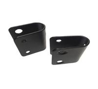 2pcs Heavy Duty U Shaped Plate Hanging Speakers Connector Clip for Secure Wall Mount Clamp Professional Music Equipment Metal Speakers Clip