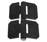 2pcs Heavy Duty Weldable Gate Hinge for Trailers, Thickened Steel | Greaseable Detachable Pin, Smooth Operation, Black Finish, for Dump Trailers and Steel Tool Cabinets