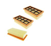 2pcs HEPA Filter Compatible With Karcher 6.415-953.0 AD 3.000 AD 3.200 Dust Cleaning Filter Accessories Vacuum Cleaner Filter (Color : 3pcs)