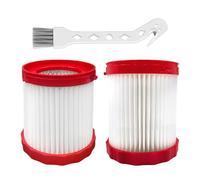 2pcs HEPA Filter for Bosch Gas 18V Filter Dry Vacuum Cleaner GAS18V-3/GAS18V-10L VF320H HEPA Filter for Bosch with Cleaning Brush