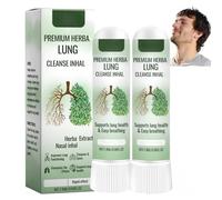 2PCS Her/bal Lung Cleansing Inh/aler, Lung Mucus Cleaner & Lung Cleansing Spray, Natural Nasal Inh/aler Stick for Lung Cleanse, Nose Inh/aler to Breathe Easy, Her/bal Lung Nasal Inh/aler for SMO/KERS