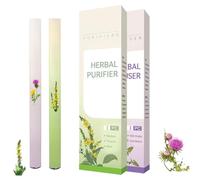 2Pcs Herbal Diffuser Pen, Portable Aromatherapy, Natural Energy Boost and Quitting Bad Habit, Oral Air Freshening and Resting Relaxation