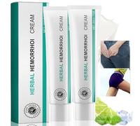 2Pcs Herbal Hemo/rrhoids Cream,Cream for Piles and Hemorr/hoids,Natural Hemorr/hoid Treatment,Piles Treatment Extra Strength,Body Care Cre/am forwomen&Men,Suitable for All Skin Types,Mild Ingredients