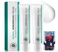 2Pcs Herbal Hemorrhoids Cream,Haemorrhoids & Pile Cream,Hemorrhoid Treatment,Cream for Sore Bottom,Piles Treatment Extra Strength,Cream for Piles and Hemorrhoids,Hemorrhoid Relief for Man and Woman
