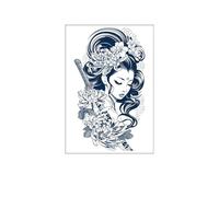 2Pcs Herbal Juice Chest Patches Tattoo Patches Last 15 Days Back Semi-Permanent Non-Reflective Temporary Tattoo Tattoo Sticker Fake Tattoo