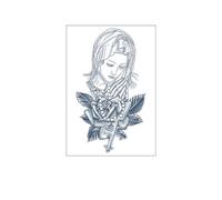 2Pcs Herbal Juice Chest Patches Tattoo Patches Last 15 Days Back Semi-Permanent Non-Reflective Temporary Tattoo Tattoo Sticker Fake Tattoo