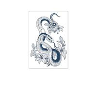 2Pcs Herbal Owl Juice Tattoo Stickers For Men And Women Waterproof And Long-Lasting Simulation Tattoo Stickers Temporary Tattoo Tattoo Sticker Fake Tattoo