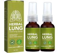 2Pcs Herbal Spray Cleansing Lung, Respinature Herbal Lung Cleanse Mist, Lung Exerciser for Healthier and Cleaner Lungs
