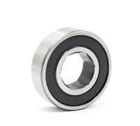 2PCS Hexagonal Bearing 6204-2RS 16/17/18/20X47X14MM Bearing Non-Standard deep Groove Ball Bearings(6204-2RS 20X47X14)