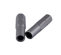2Pcs Hexagonal Shank Adapter for 1/4Inch 6.35mm to 4mm Bits Shape Applications Manual/Electric Screwdriver Bit Adapter Tool Accessory