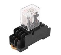 2Pcs HH54PL AC 36V Coil 4PDT 14Pin 35mm DIN Rail Electromagnetic Power Relay