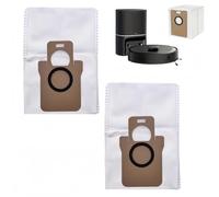 2PCS High-Capacity Dust Bags for Tapo RV30 Max Plus RV20 Max Plus RVA202,Disposable Robot Vacuum Cleaner Bags,Large Capacity Dus/t Ba/gs Replacement,Non-Woven Fabric Filters,Dus/t Ba/gs Fits