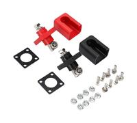 2Pcs High Current Sturdy Brass Wall Mounted Terminals Block With Screw Designs For Electrical Projects Supplies High Current Wall Mount Terminals Connectors