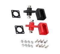 2Pcs High Current Sturdy Brass Wall Mounted Terminals Block With Screw Designs For Electrical Projects Supplies Brass Battery Connectors