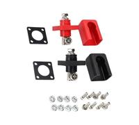 2Pcs High Current Sturdy Brass Wall Mounted Terminals Block With Screw Designs For Electrical Projects Supplies Easy Installion Through Wall Connectors